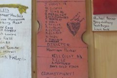 CIT plaque from 2014 at Camp Hinds in Ring Hall. They stayed in Boone. Located on the main entrance wall of Ring Hall.